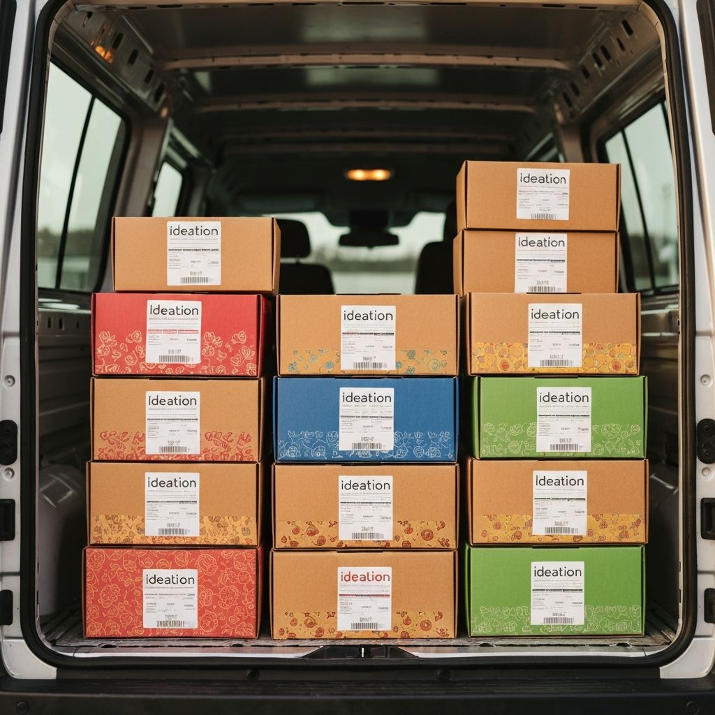 Lieferung von Ideation